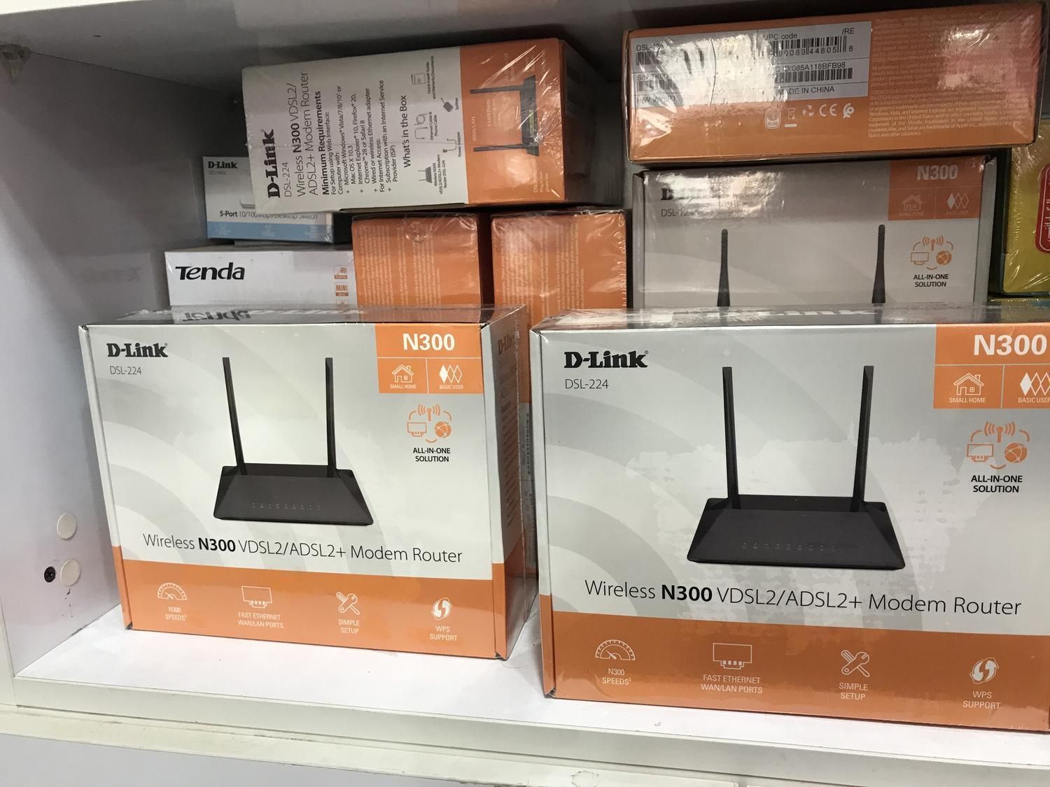 مودم ADSL2 Plus و VDSL2 مدل DSL-224|مودم و تجهیزات شبکه|اصفهان, خرم|دیوار