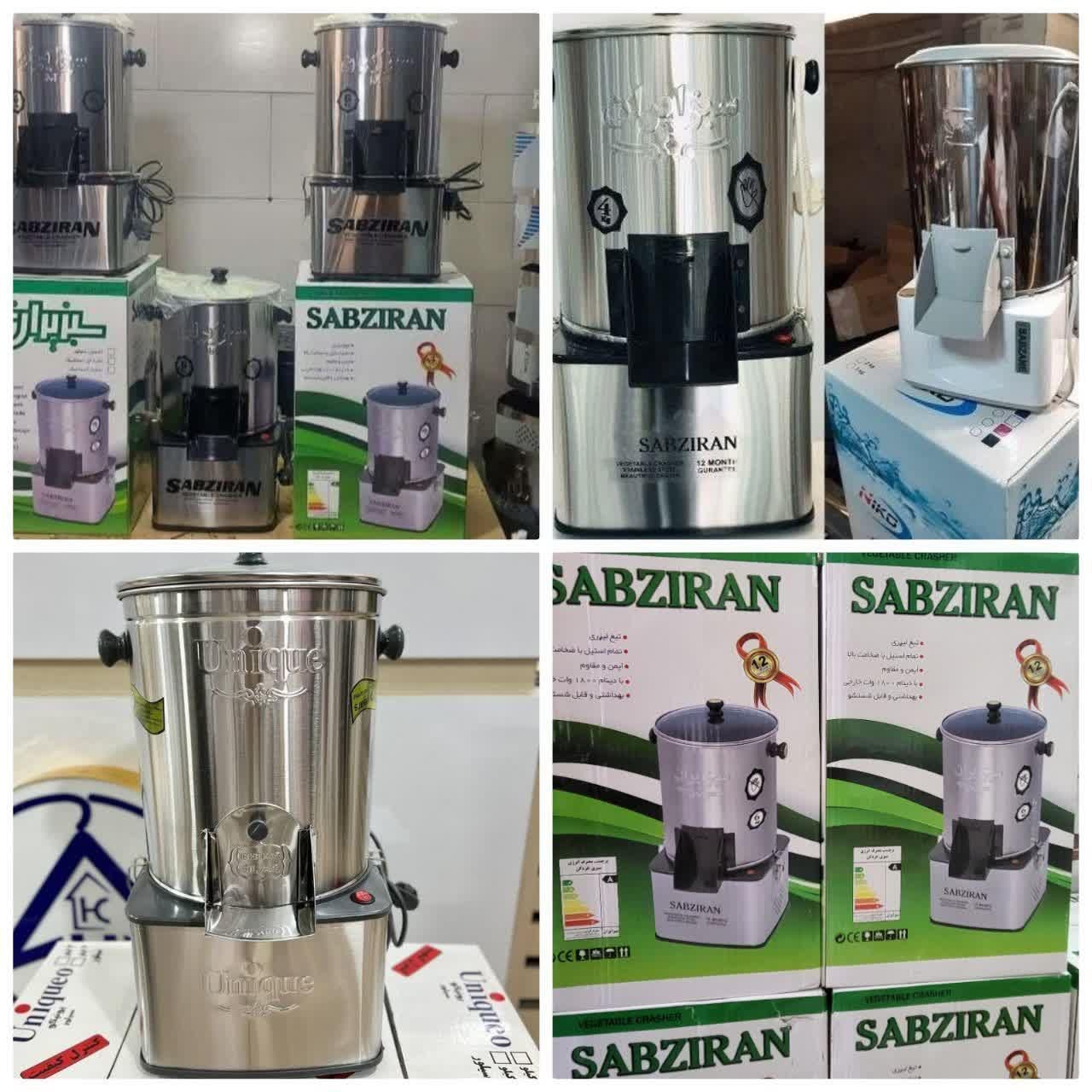 سبزی خردکن صنعتی موتور مربعی سایز بزرگ 6کیلویی|خردکن، آسیاب، غذاساز|یزد, |دیوار
