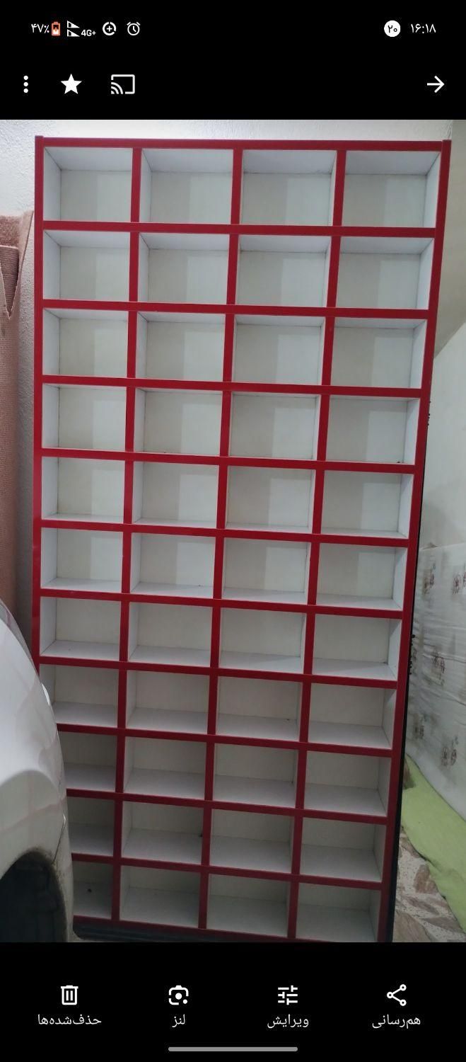 قفسه مشبک MDF سالم|کتابخانه، شلف، قفسه‌های دیواری|کیاشهر, |دیوار
