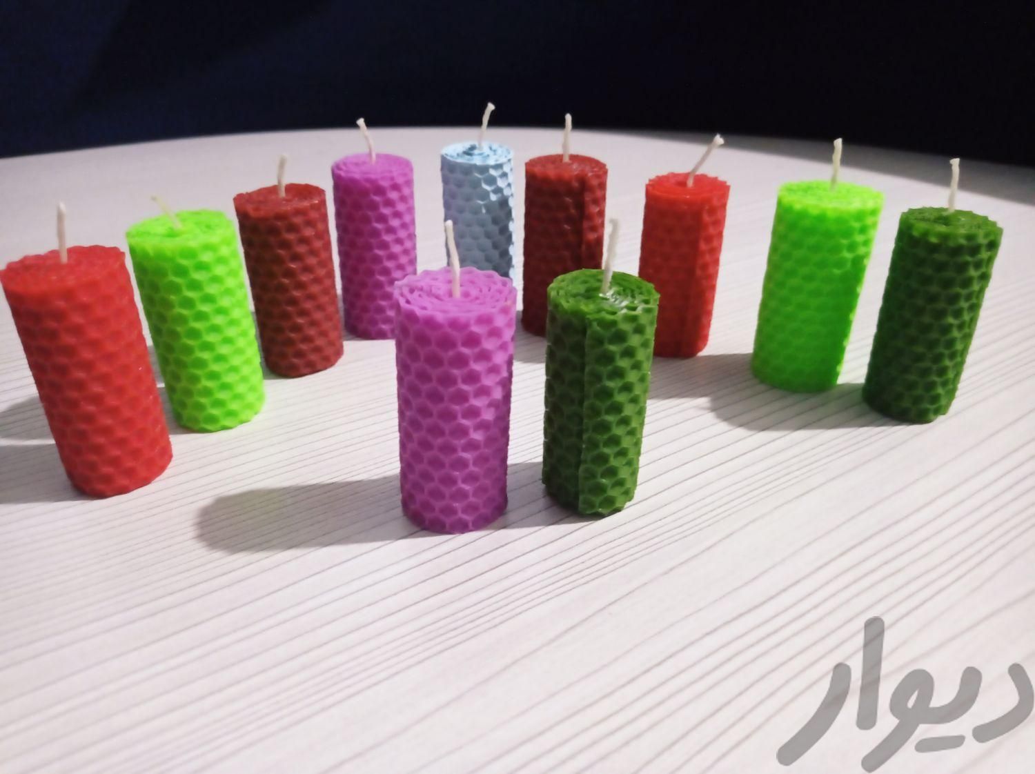 شمع با طرح‌های جذاب و شیک|صنایع دستی و سایر لوازم تزئینی|شوش, |دیوار