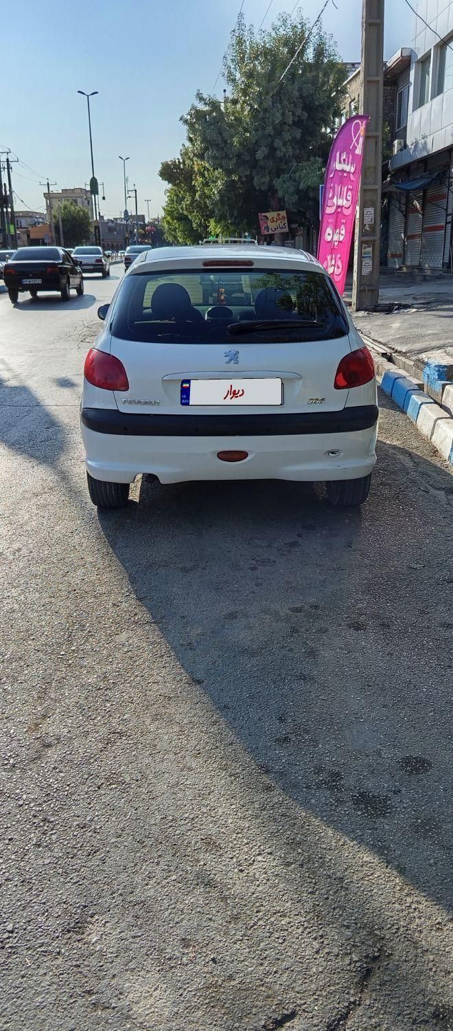 پژو 206 تیپ ۲، مدل ۱۳۹۱|خودرو سواری و وانت|سنندج, |دیوار