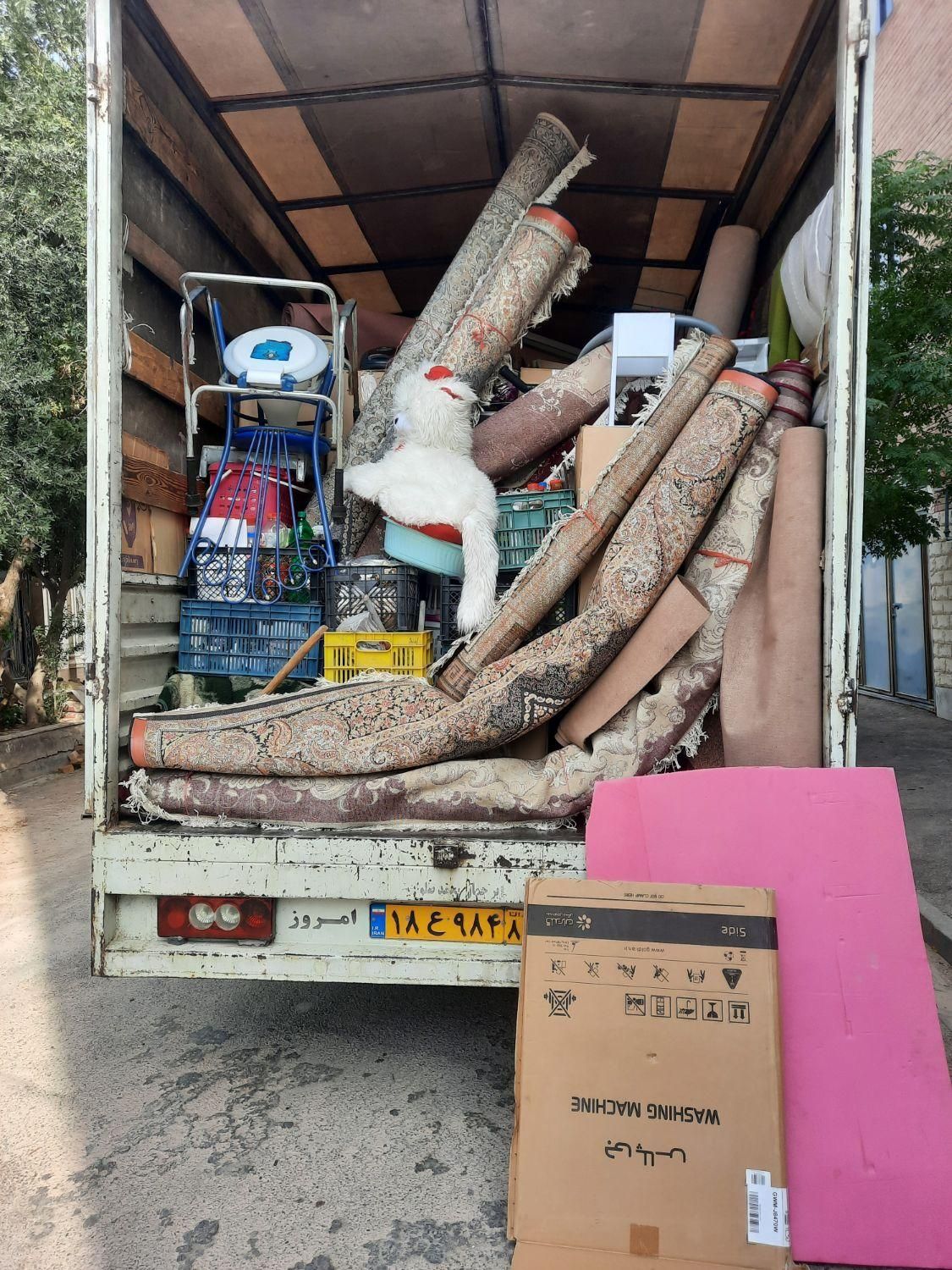 باربری تخصصی اثاث کشی باکارگروانواع ماشین|خدمات حمل و نقل|گرمسار, |دیوار