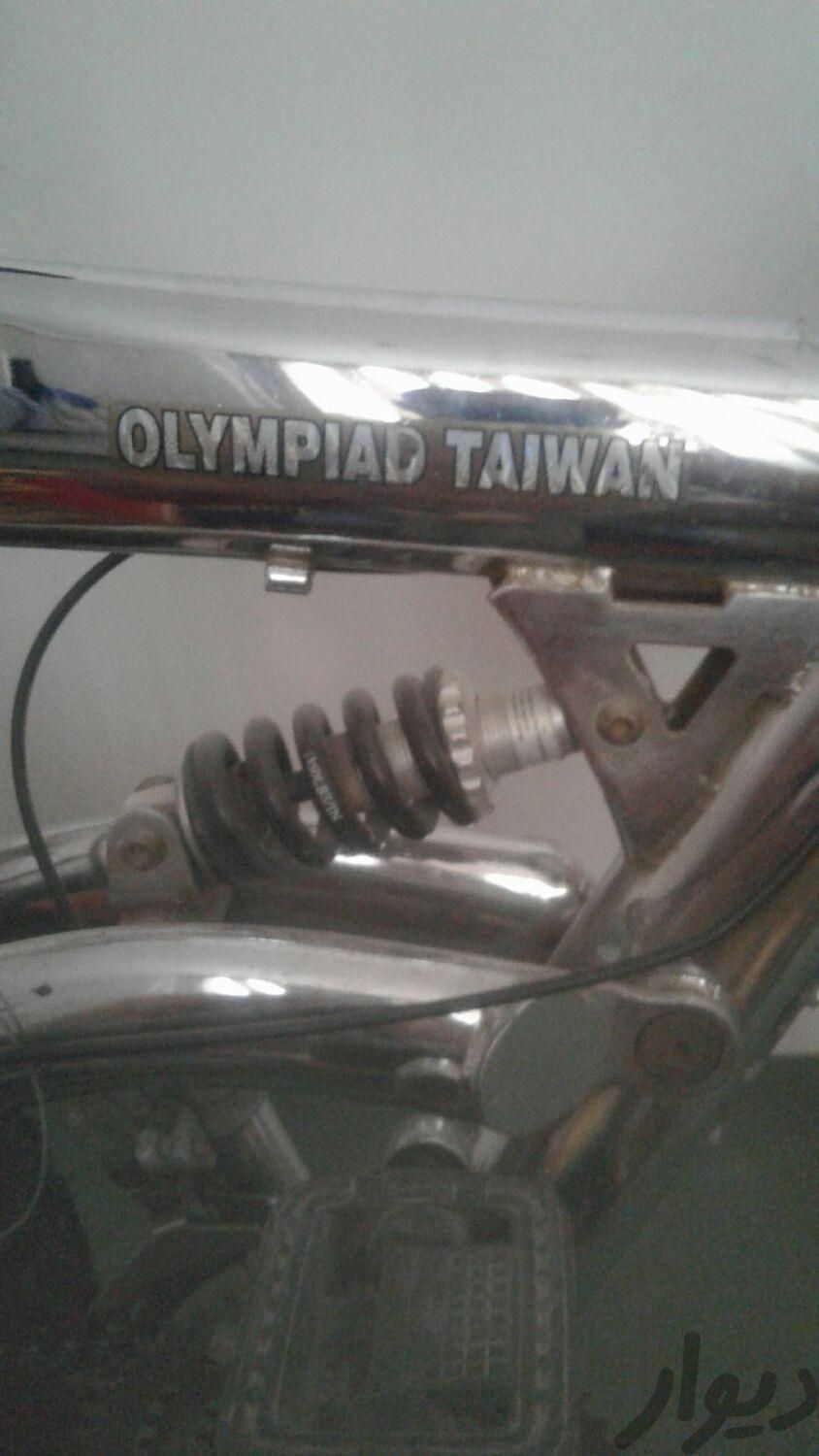۱عدد دوچرخه دنده ای مارک المپیاد تایوان سایز ۲۶|دوچرخه، اسکیت، اسکوتر|گلبهار, |دیوار