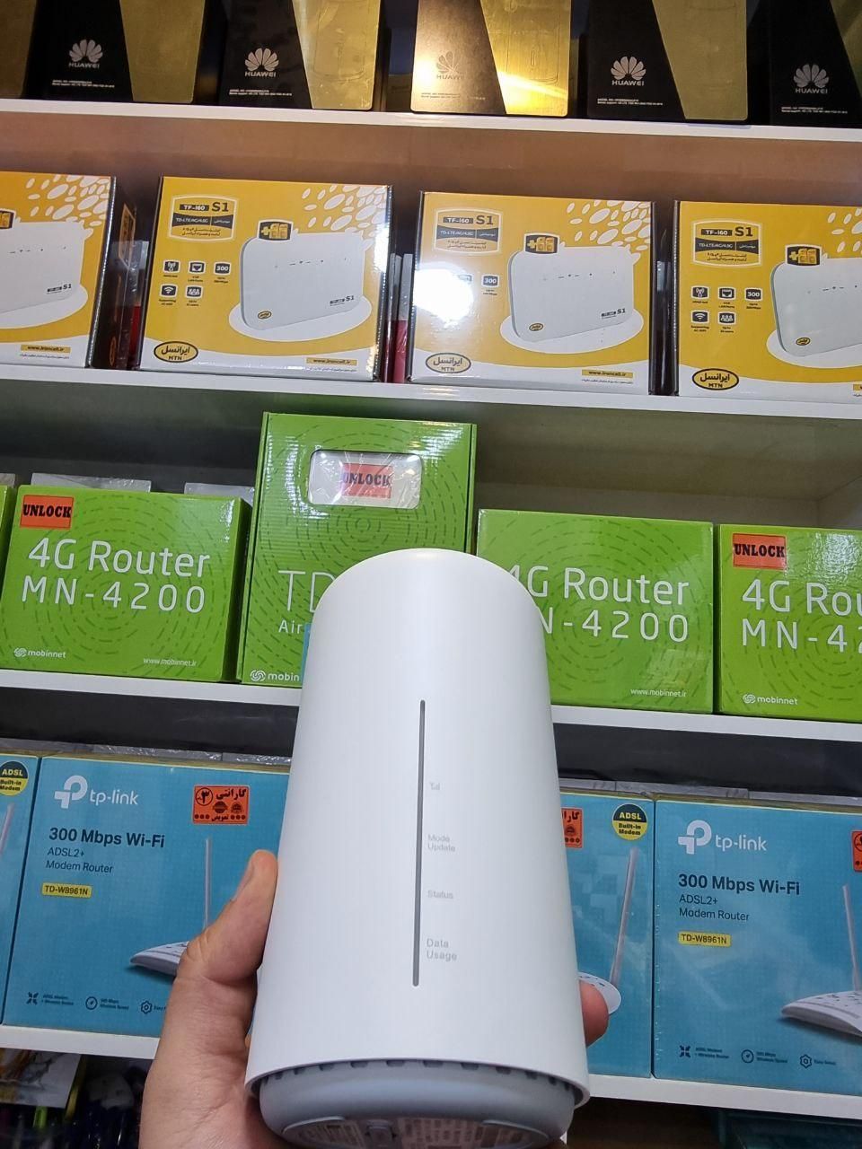 مودم HW33 اصلی وای فای 5G لن Cat 9 آنلاک|مودم و تجهیزات شبکه|اصفهان, سنبلستان|دیوار