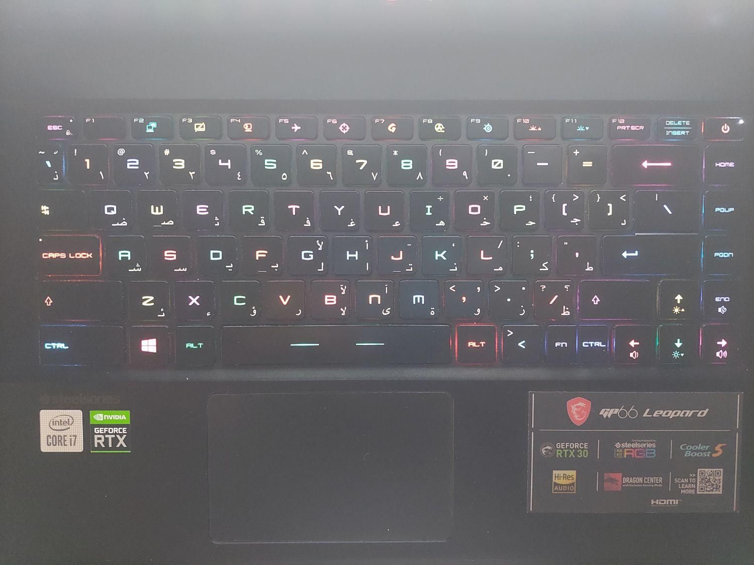 فروش لپتاب گیمینگ و رندرینگ MSI GP66 Leopard|رایانه همراه|کرج, برغان|دیوار