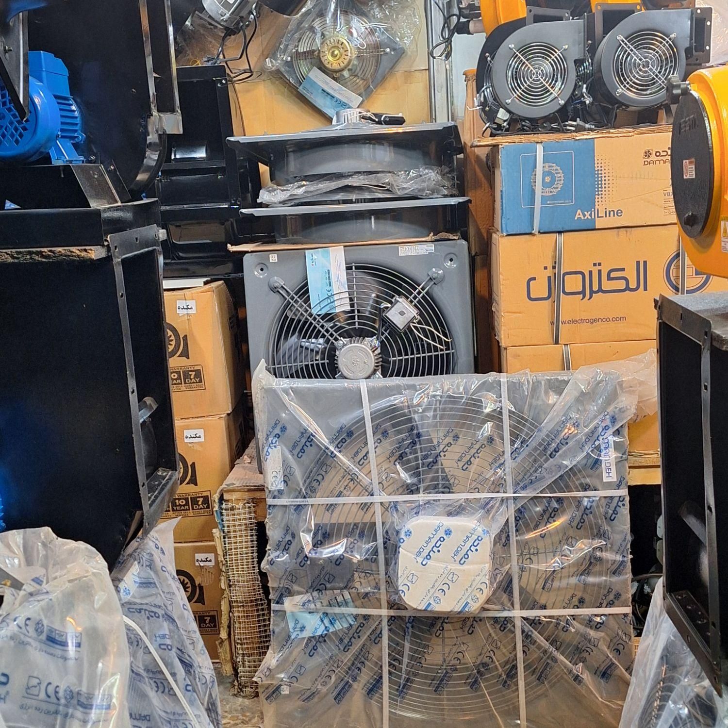 فن هواکش مکنده حلزونی سالن قارچ gh|پنکه و تصفیهکنندهٔ هوا|اصفهان, شیخ اشراق|دیوار