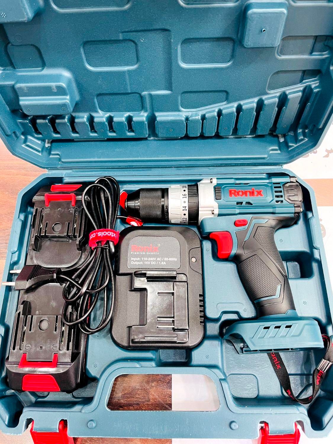 دریل شارژی رونیکس۸۶۲۰|ابزارآلات|شیراز, شهرک امام حسین|دیوار