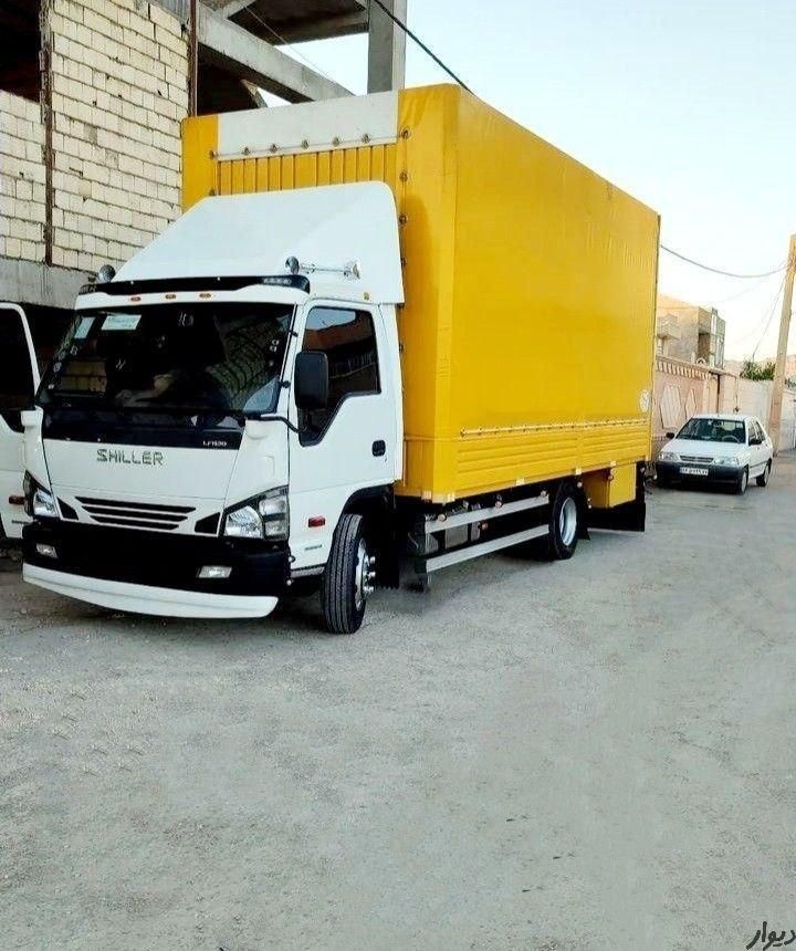 اتوبار روئین کارگرباربری نیسان ایسوزوآریسان وانت|خدمات حمل و نقل|رشت, نظری|دیوار