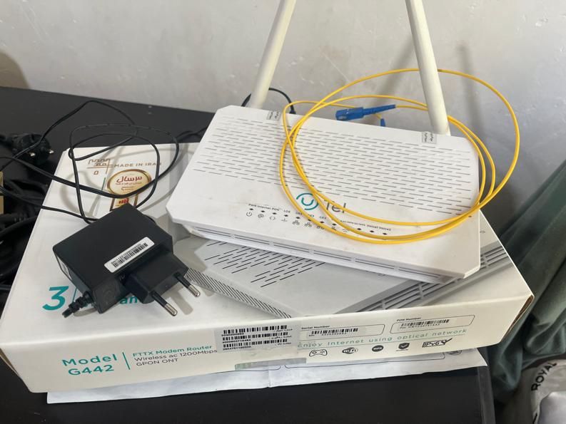 مودم فیبر نوری Utel|مودم و تجهیزات شبکه|کرمانشاه, |دیوار