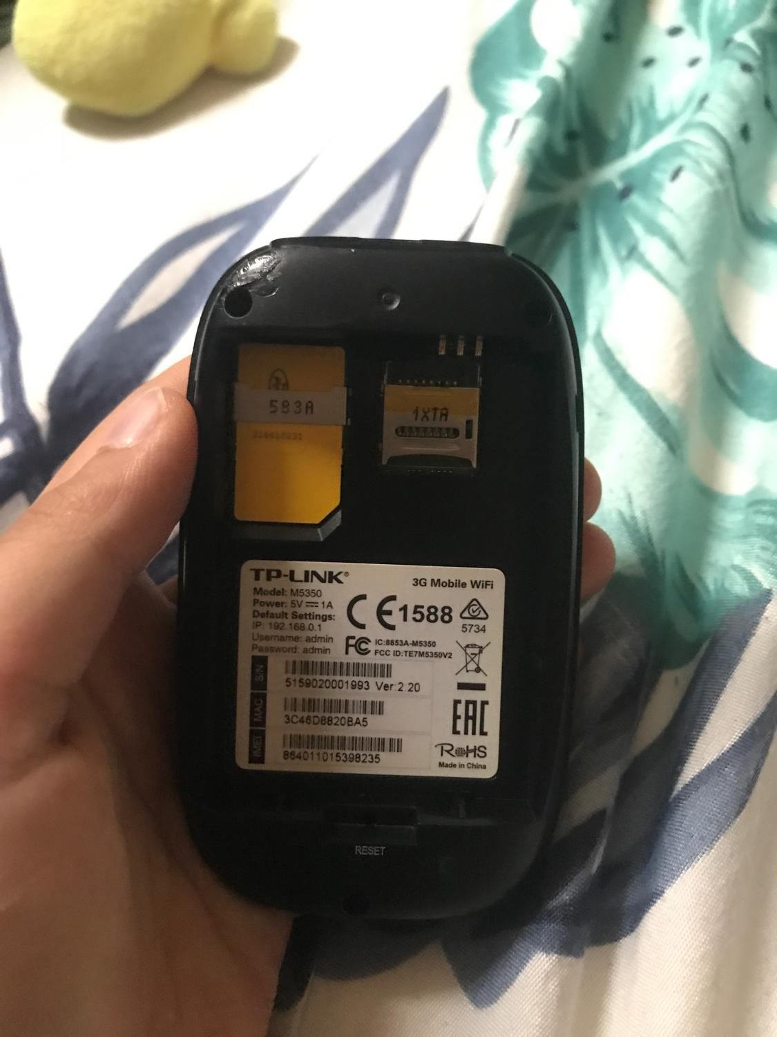مودم جیبی tp-link ۳g|مودم و تجهیزات شبکه|تهران, نظام‌آباد|دیوار