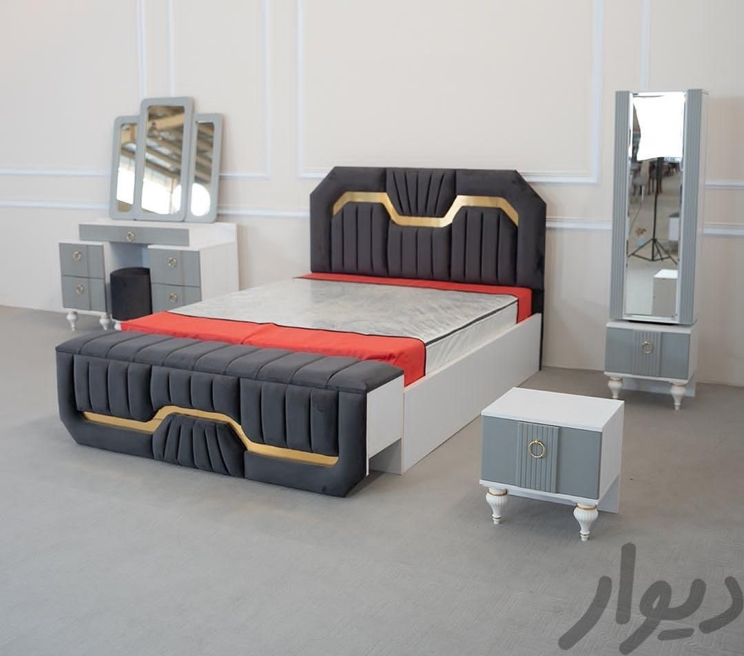 سرویس خواب دونفره کامل کامل  مدل فانس|تخت و سرویس خواب|تهران, شهرک ابوذر|دیوار