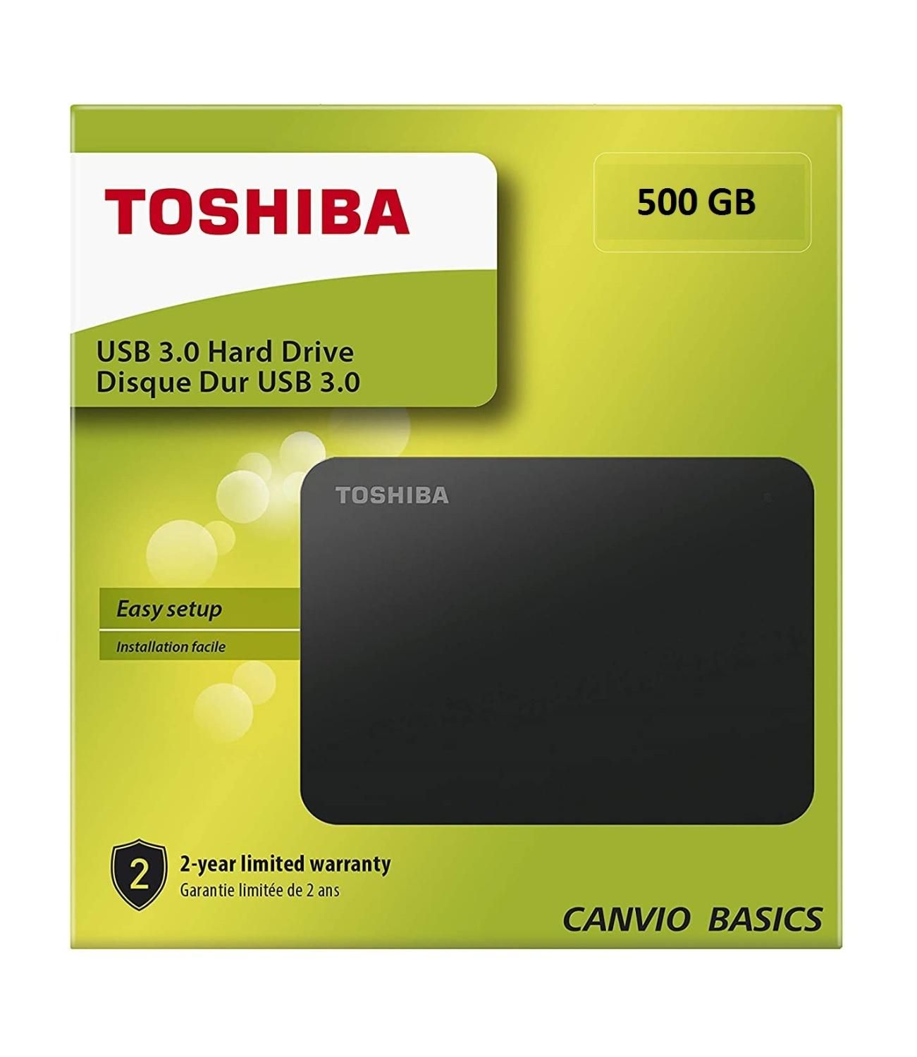 هارد اکسترنال توشیبا 500 گیگابایت گارانتی اصلی|قطعات و لوازم جانبی رایانه|کرج, شاهینویلا|دیوار