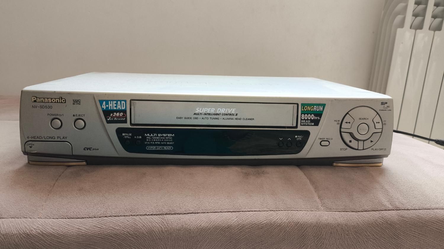 پخش کننده ویدئو پاناسونیک VHS مدل NV-SD530AM|پخش‌کننده DVD و ویدیو|تهران, نیروی هوایی (پیروزی)|دیوار