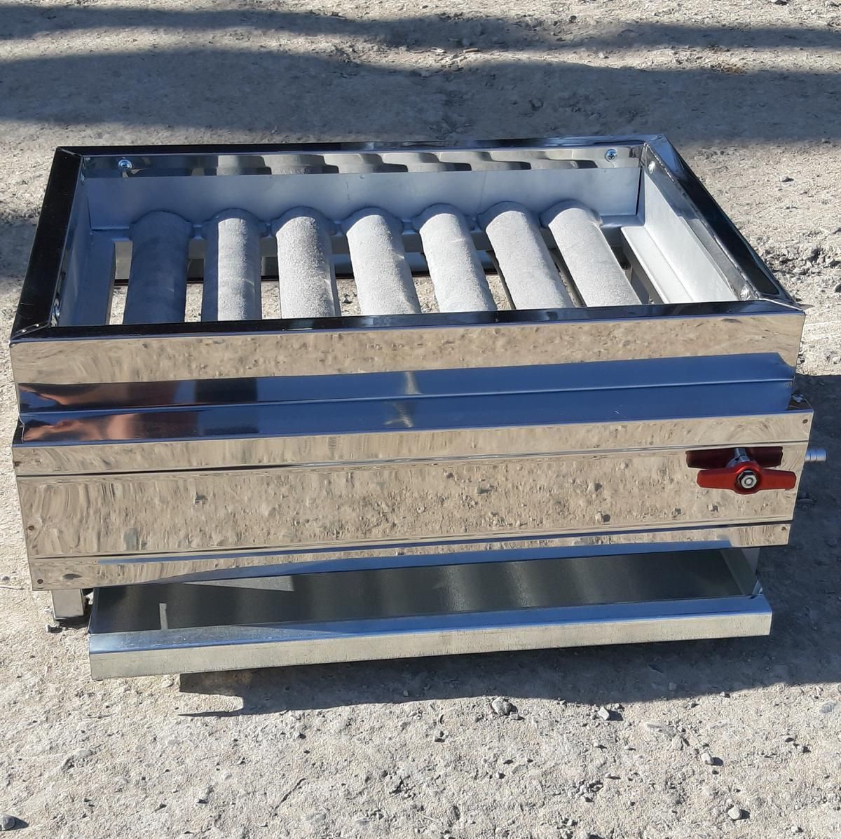 کبابپزگازی استیل ۵۰×۳۵ منقل گازی|اجاق گاز و لوازم برقی پخت‌وپز|مشهد, رسالت|دیوار