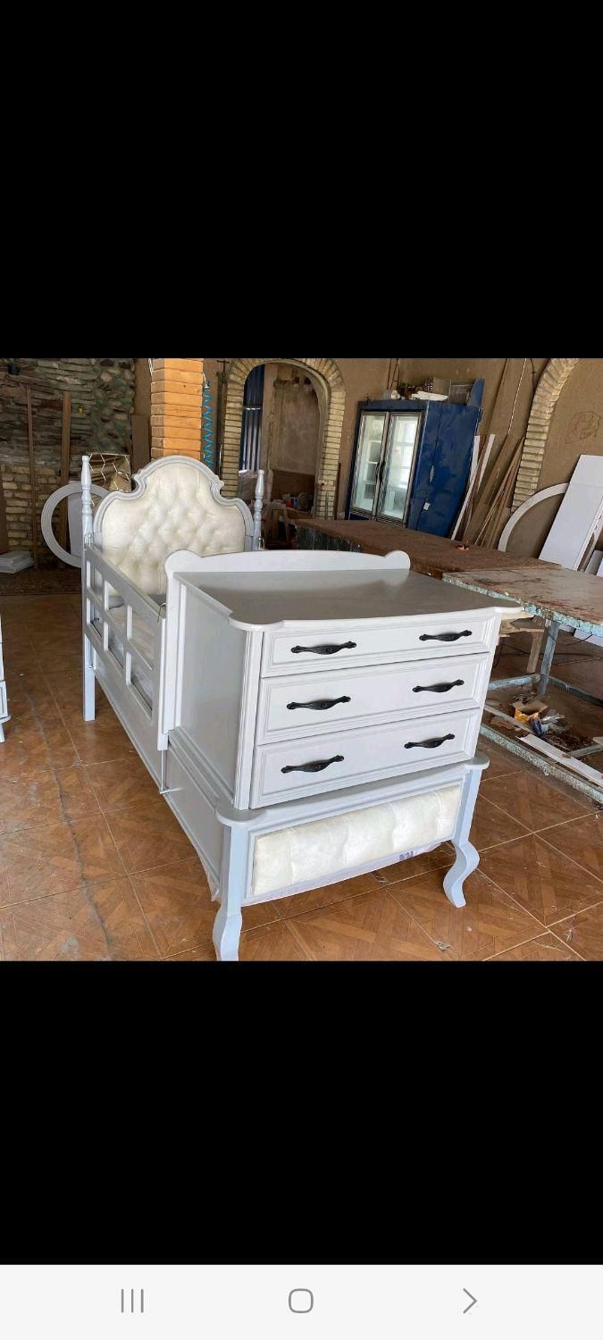 سرویس خواب نوزاد نوجوان،سیسمونی|تخت و سرویس خواب|گلستان (تهران), |دیوار