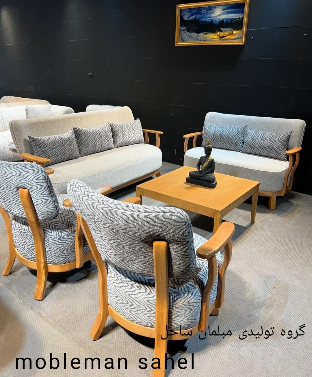 خرید مستقیم مبل شرکتی از درب کارخانه+مدل وی چستر|مبلمان خانگی و میز عسلی|آبیک, |دیوار