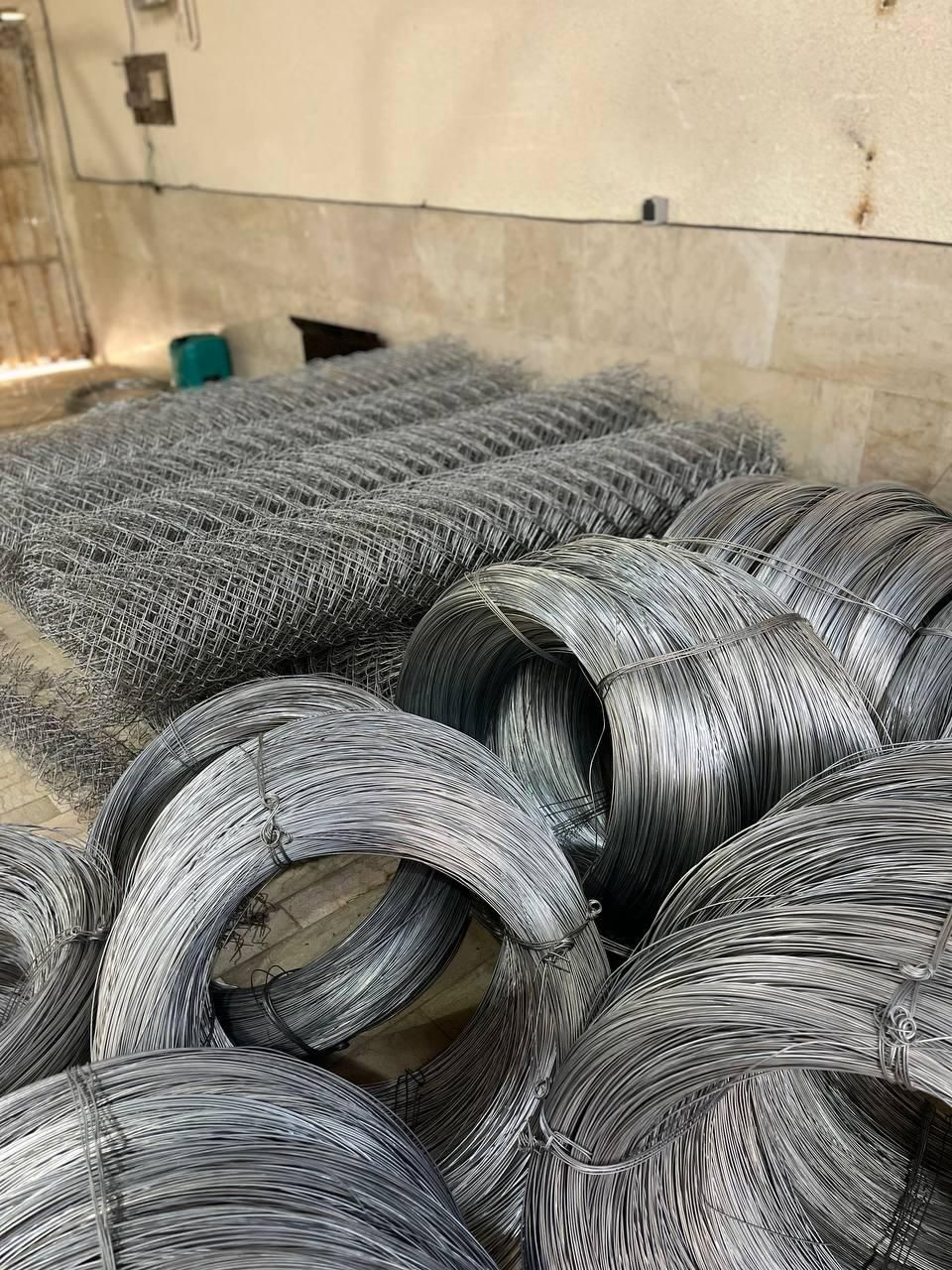 تولید انواع توری(حصاری گابیون پایه فنس)سیم مفتول|عمدهفروشی|کرج, کمالشهر|دیوار