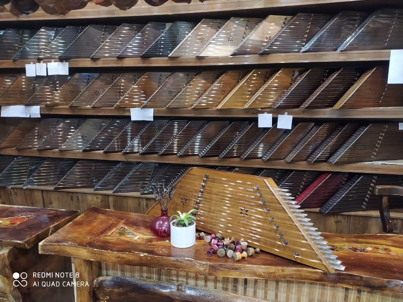 سنتور مستقیم از کارگاه با ضمانت ۱۰ساله|سازهای سنتی|شیراز, وصال|دیوار