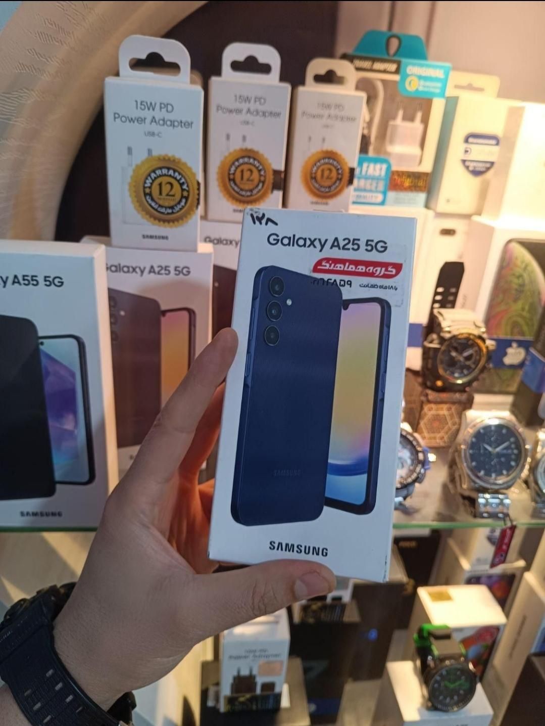 Galaxy A25 با حافظهٔ ۲۵۶موبایل‌کلیک|موبایل|شوشتر, |دیوار