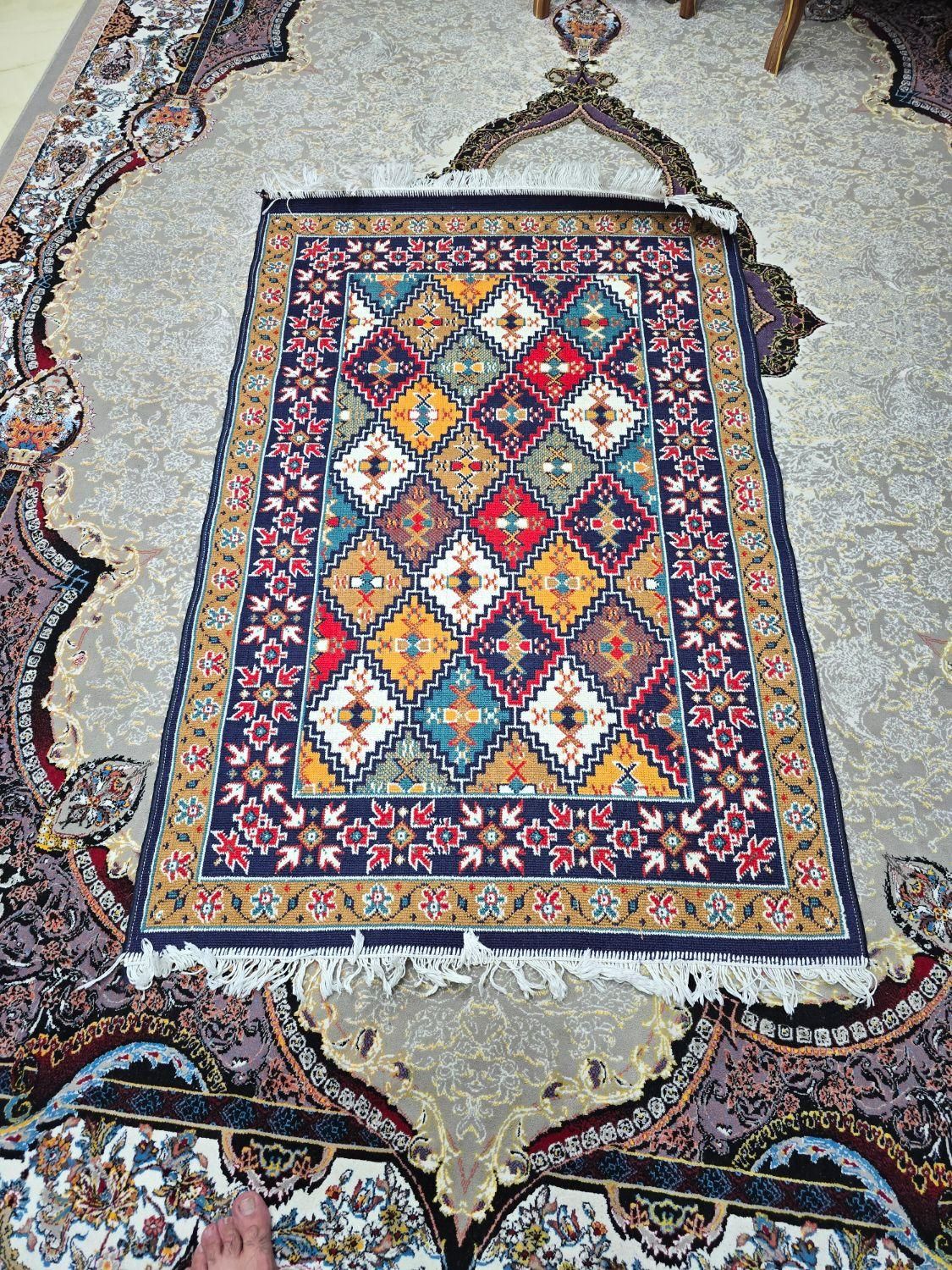 گلیم فرش|گلیم، جاجیم، گبه|رشت, رشتیان|دیوار