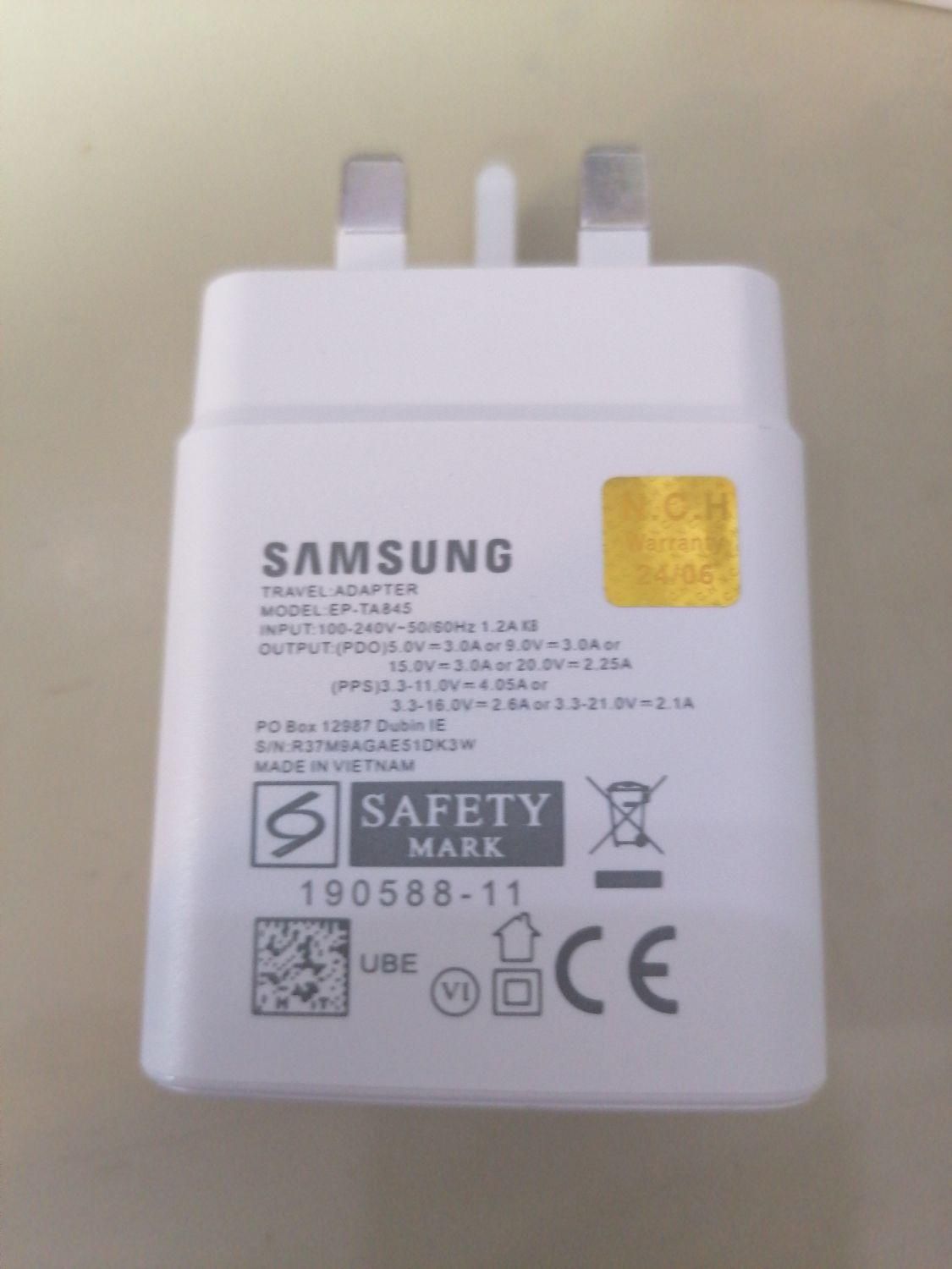 آداپتور شارژر 45وات سامسونگ سوپر فست|لوازم جانبی موبایل و تبلت|مشهد, کلاهدوز|دیوار