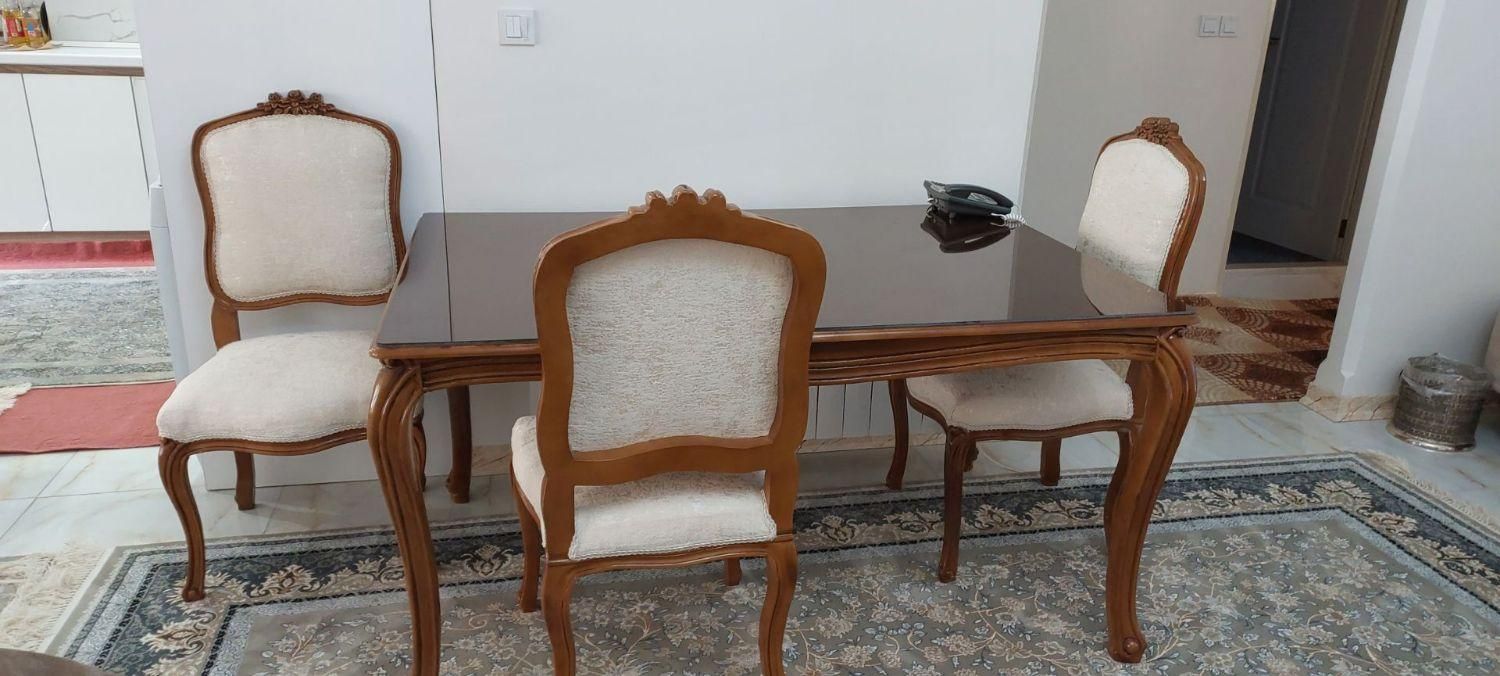 مبل ۸نفره ومیز ناهار خوری۶نفره فرانسوی|مبلمان خانگی و میز عسلی|تهران, خانی‌آباد نو|دیوار