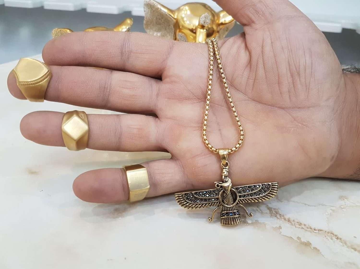 انگشتر و گردنبند مردانه|بدلیجات|تهران, خاوران|دیوار