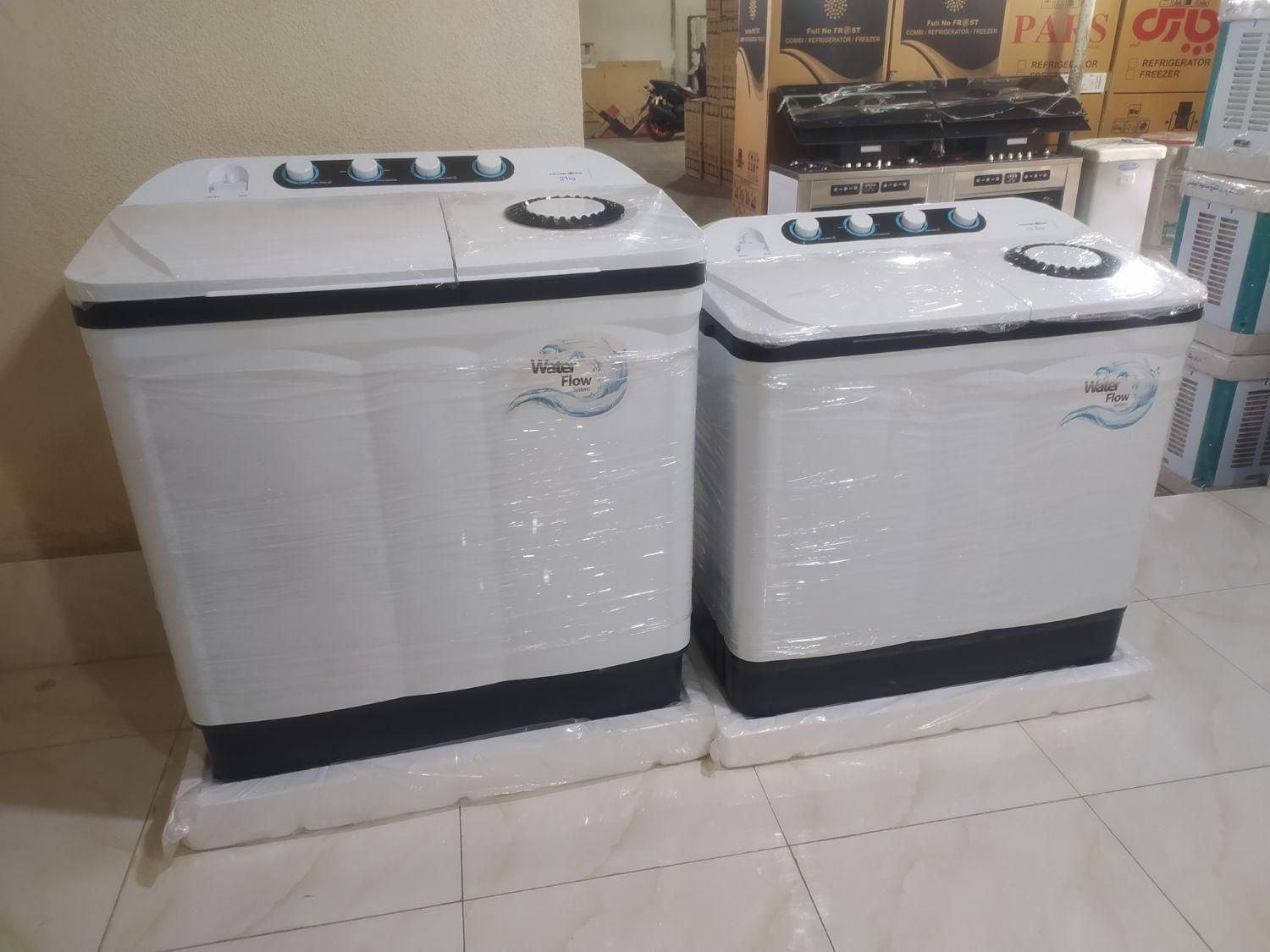لباسشویی دوقلو ۹ کیلو و۱۵ کیلو و۲۱ کیلوخشک کن دار|ماشین لباسشویی و خشک‌کن لباس|تهران, شوش|دیوار