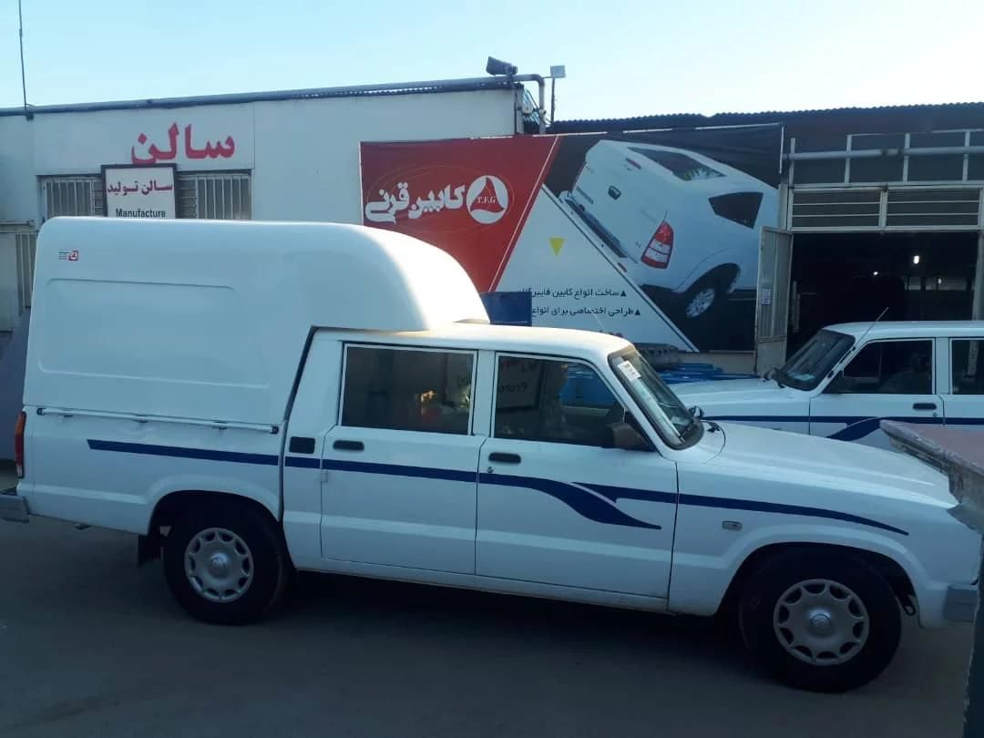 کابین فایبرگلاس مسقف مزداو آریسان۲ پرایدوانت ۱۵۱|قطعات یدکی و لوازم جانبی|اردکان, |دیوار