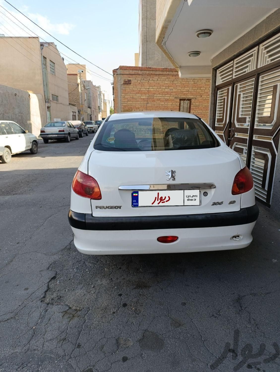 پژو 206 SD V8، مدل1394