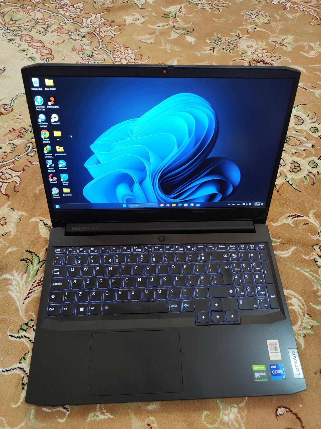 لپ تاپ لنوو گیمینگ lenovo gaming 3|رایانه همراه|تهران, قاسم‌آباد|دیوار