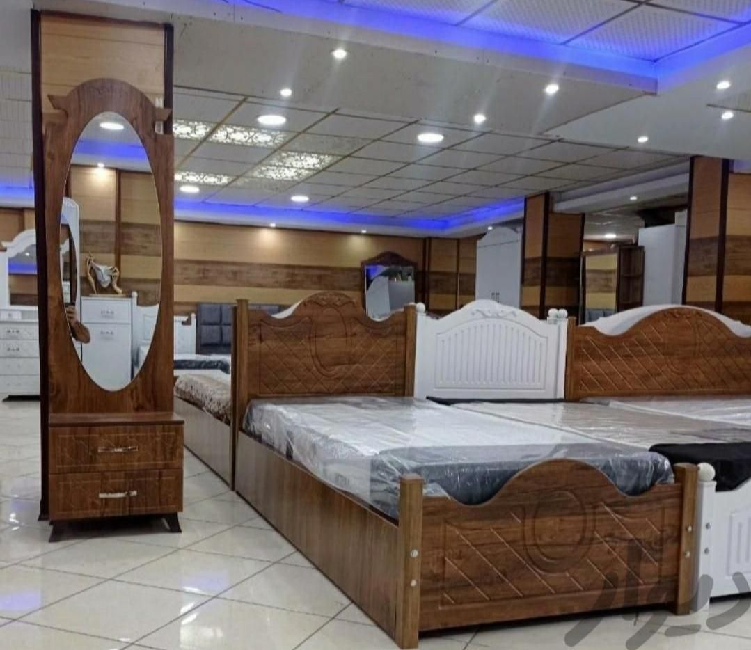 **تخت یک نفره **|تخت و سرویس خواب|یزد, |دیوار
