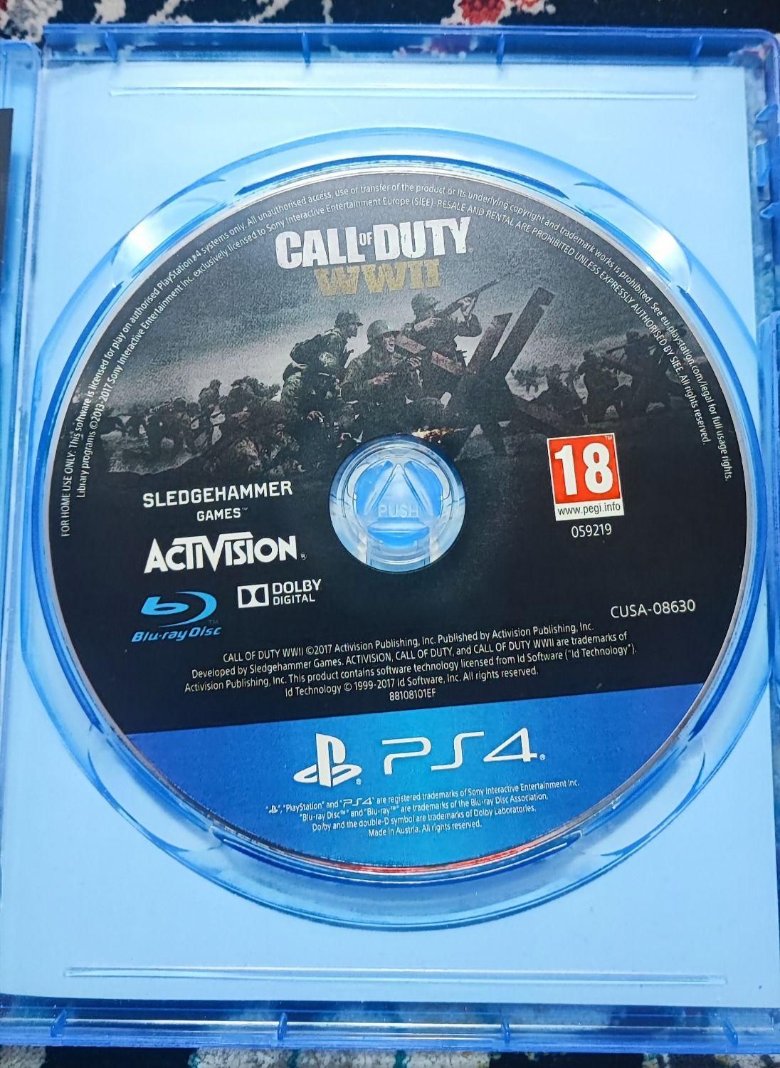 بازی call of duty wwII کالاف دیوتی ps4|کنسول، بازی ویدئویی و آنلاین|شهریار, |دیوار