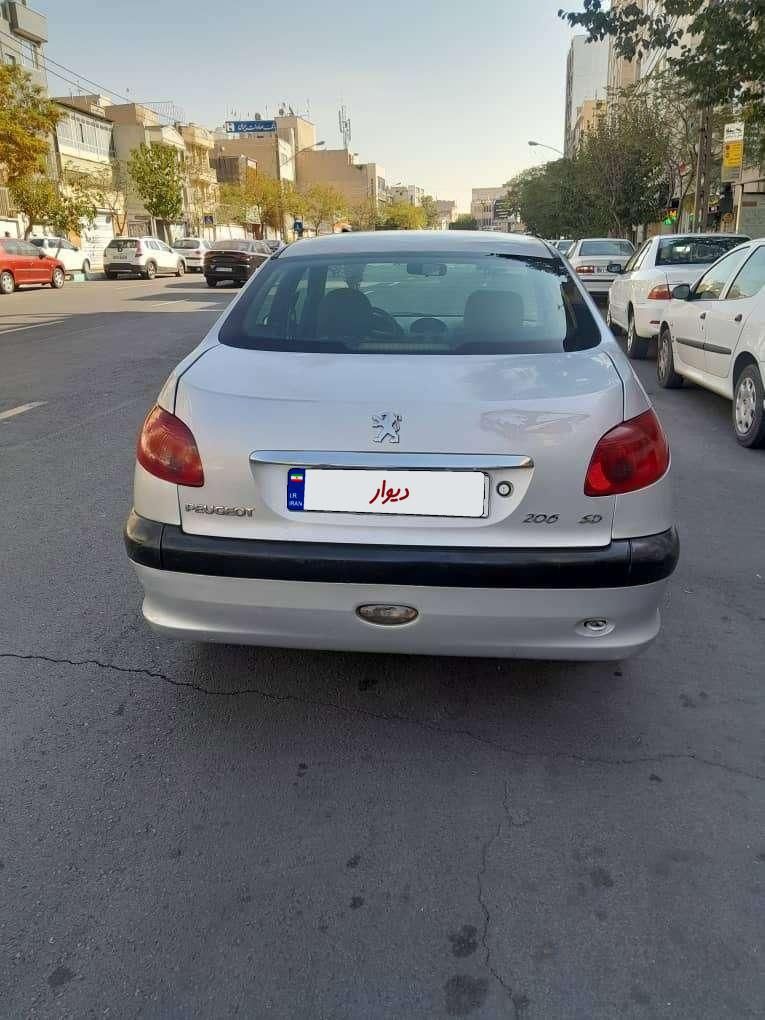 پژو 206 SD V20، مدل ۱۳۸۹|سواری و وانت|تهران, دولت‌آباد|دیوار