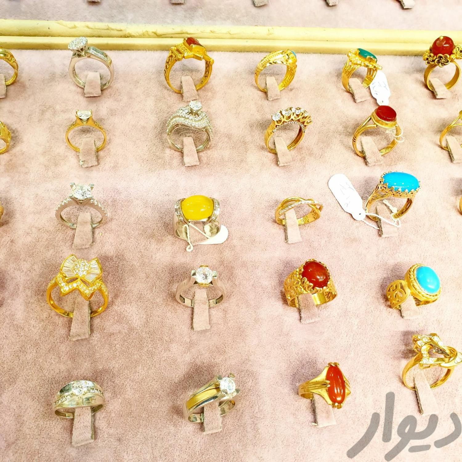انگشتر حلقه ازدواج و نشون و نامزدی طلا بدون اجرت|جواهرات|تهران, هاشمی|دیوار