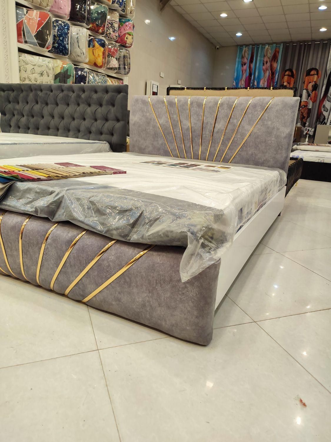 تخت خواب آپارتمانی دکوراتیک|تخت و سرویس خواب|مشهد, زمرد|دیوار