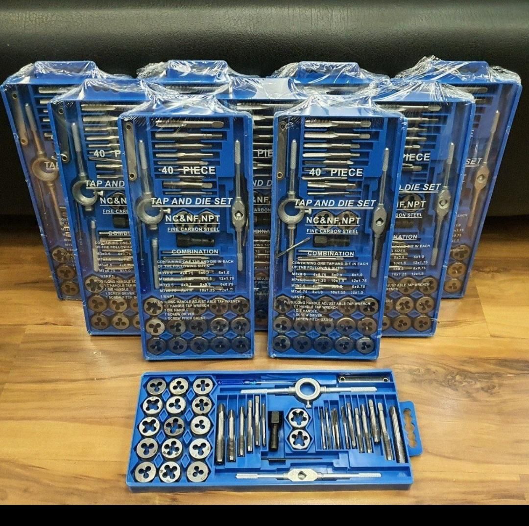 کیت حدیده و قلاویز 40عددی اصل|ابزارآلات|تبریز, |دیوار