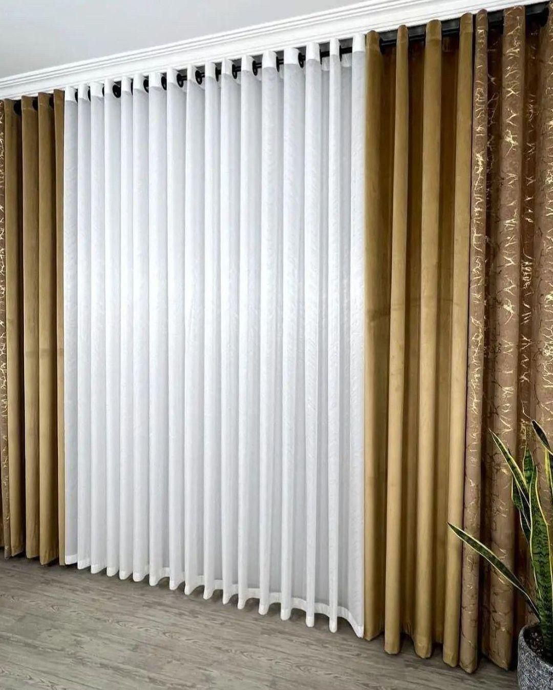 پرده مخمل طلاکوب|پرده، رانر، رومیزی|تبریز, |دیوار