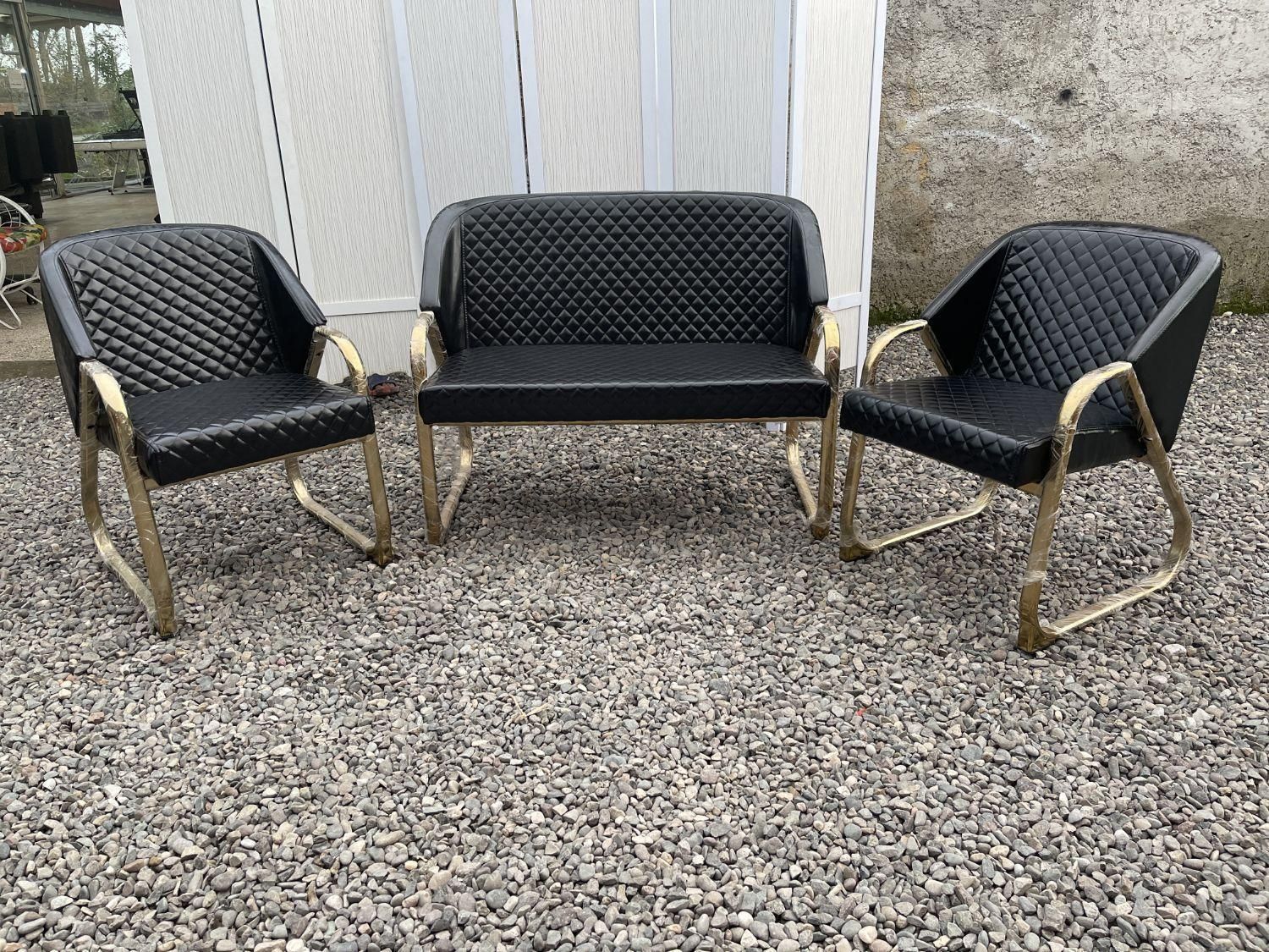 نیم ست مبل اداری پایه فورتیک|مبلمان اداری|رشت, دیلمان|دیوار