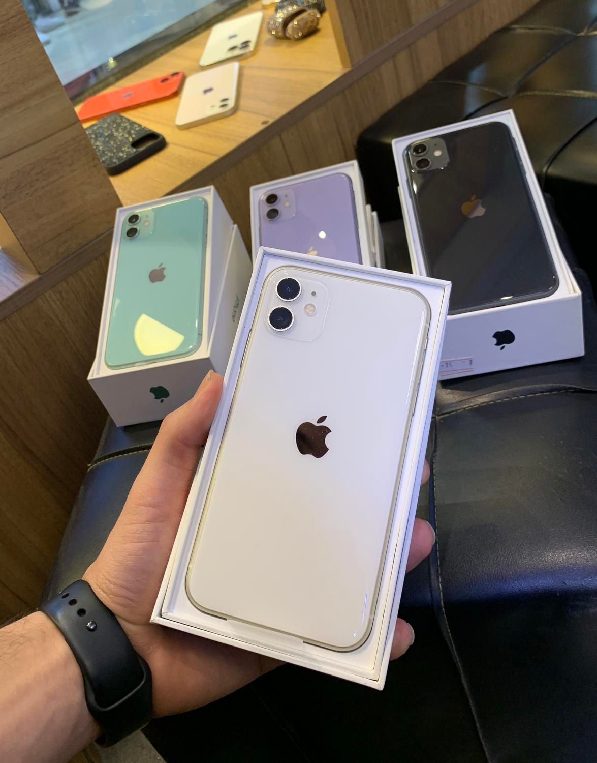 اپل iPhone 11 با حافظهٔ ۱۲۸-۲۵۶گیگابایت درحد اک|موبایل|تهران, گیشا|دیوار