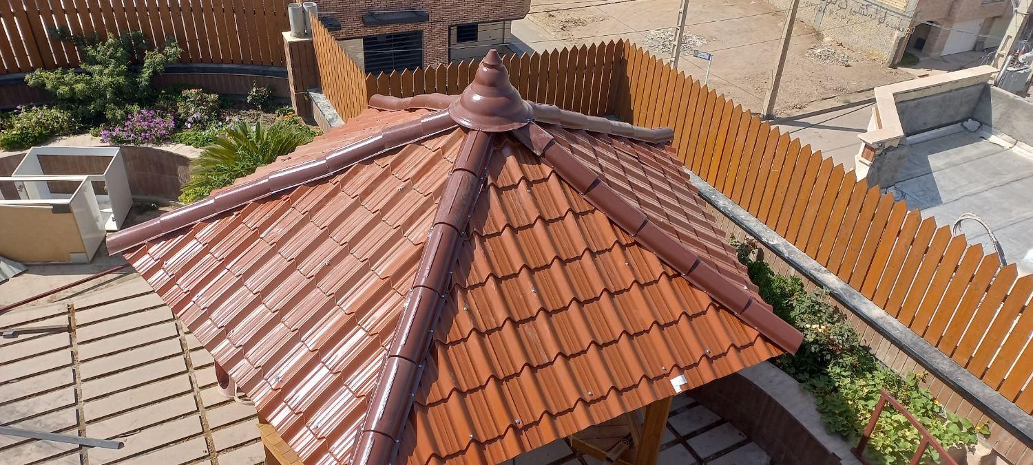 اجرای انواع سقف شیروانی.|مصالح و تجهیزات ساختمان|یزد, |دیوار