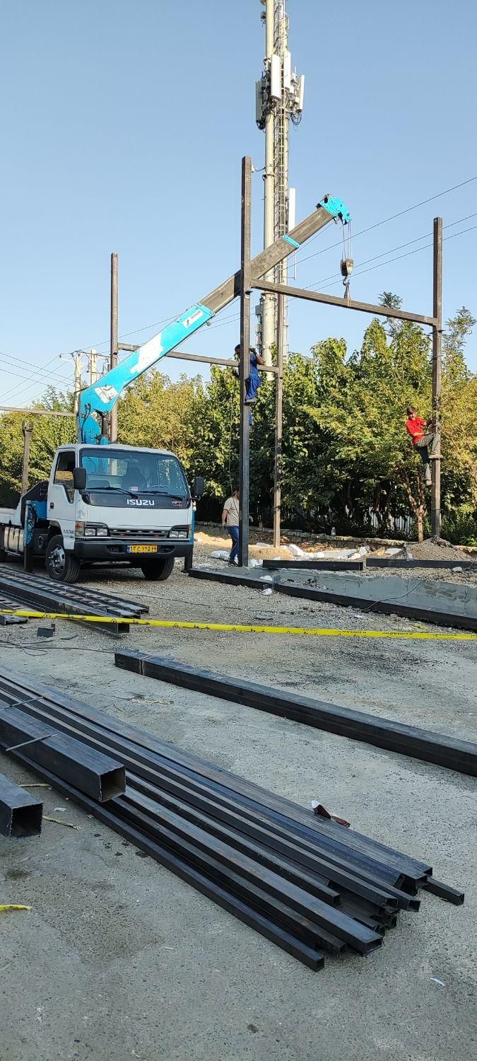 اجاره جرثقیل 3 تن شبانه روزی کل تهران|خدمات حمل و نقل|تهران, امام حسین|دیوار