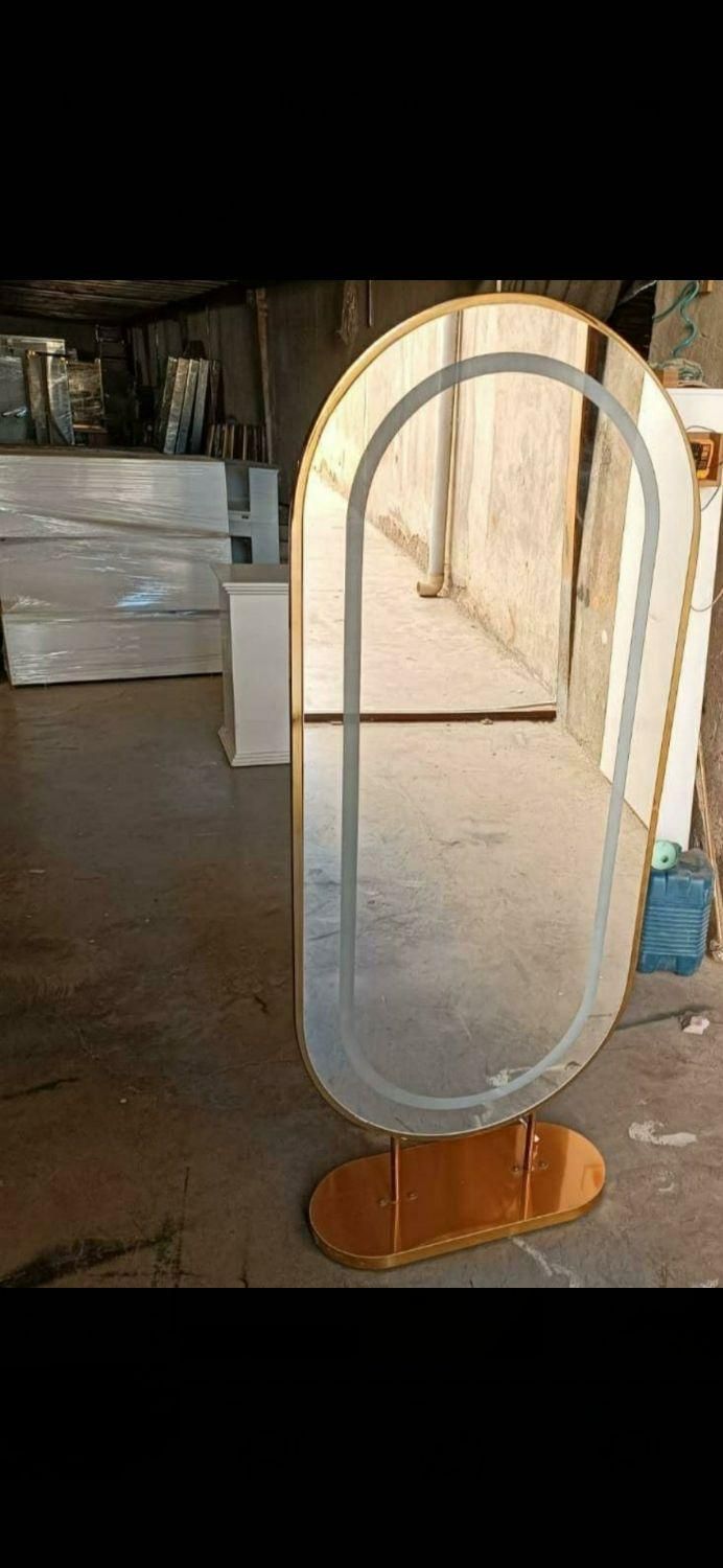 ایینه  گنبدی بک لایت|آرایشگاه و سالن‌های زیبایی|تبریز, |دیوار