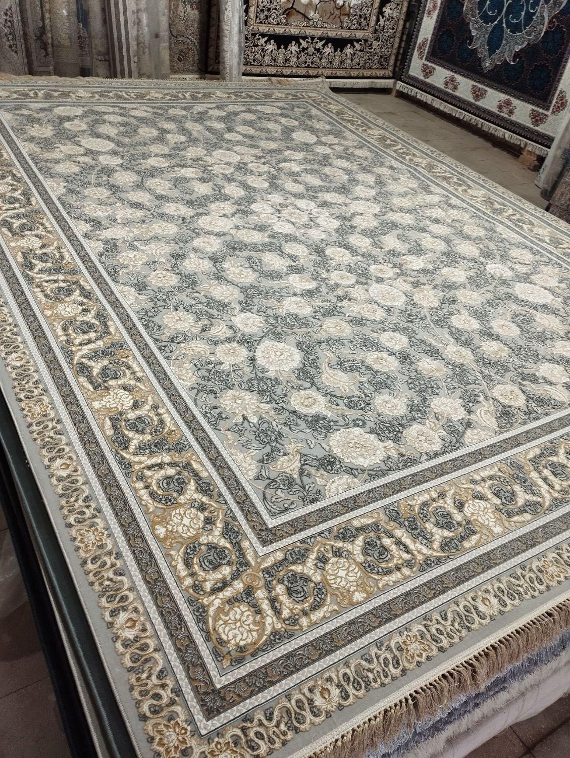 فرش زیبای کاشان با طرح دلنشین در تمامی رنگ ها|فرش|پاکدشت, |دیوار