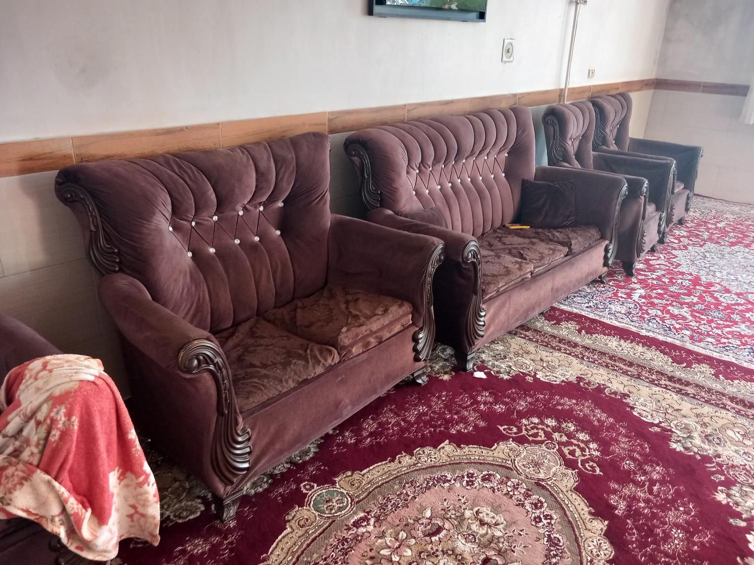 مبل و جلو مبلی|مبلمان خانگی و میز عسلی|قزوین, |دیوار
