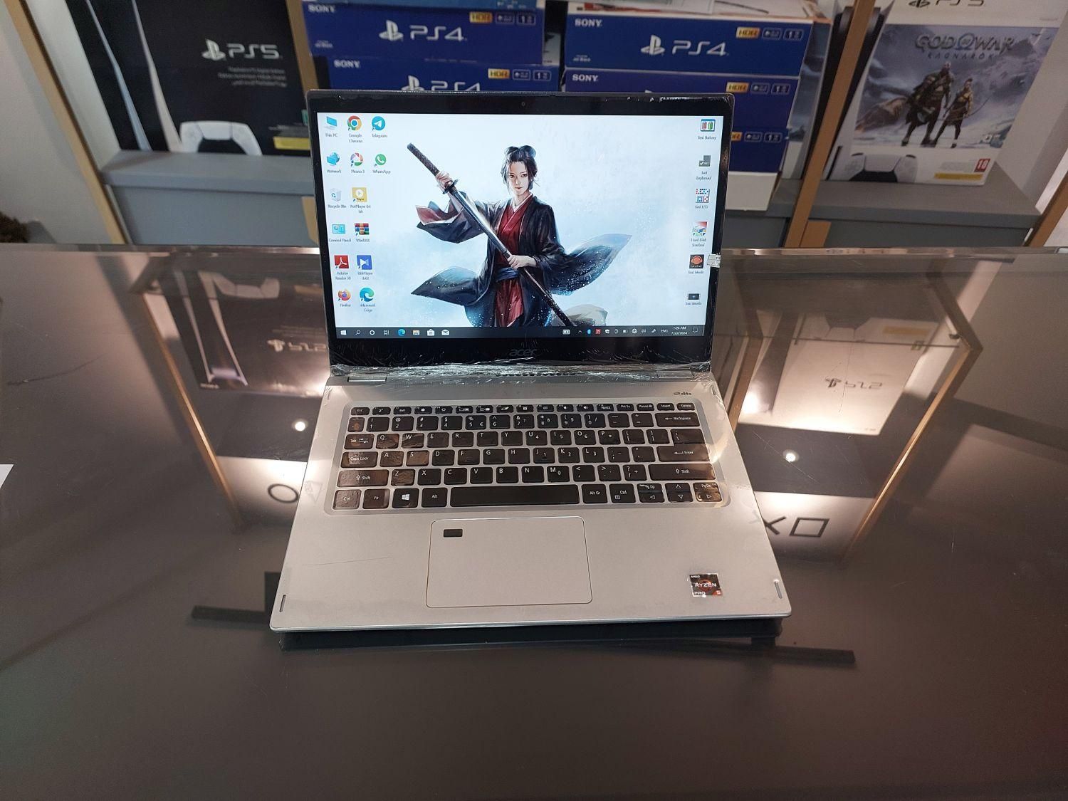 لمسی 360 درجه SSD 512GB نسل 10 گرافیک مجزا 2GB|رایانه همراه|مشهد, سراب|دیوار