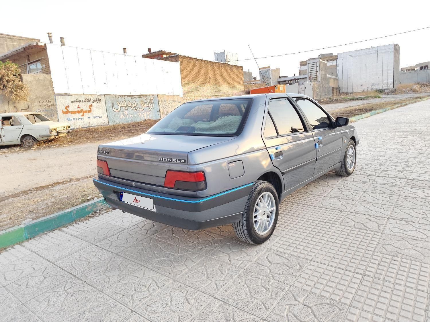 پژو 405 GLX - دوگانه سوز CNG، مدل ۱۳۹۷ خاکستری|خودرو سواری و وانت|سرپل ذهاب, |دیوار