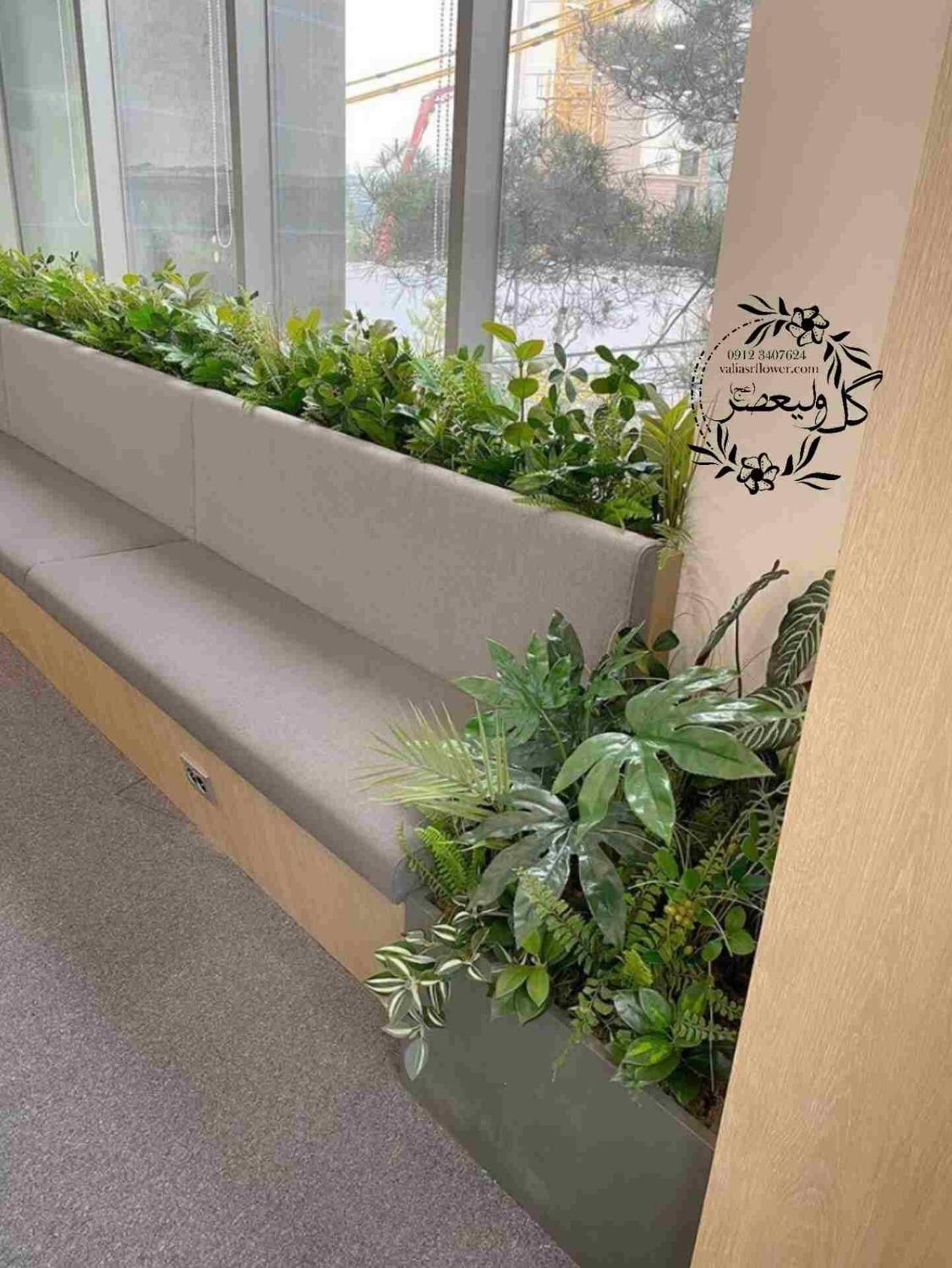 اجرای گل مصنوعی برای فلاورباکس های آزمایشگاهی|گل مصنوعی|تهران, بازار|دیوار