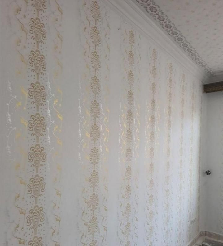 نقاشی ساختمان طرح کاغذدیواری|خدمات پیشه و مهارت|صومعهسرا, |دیوار