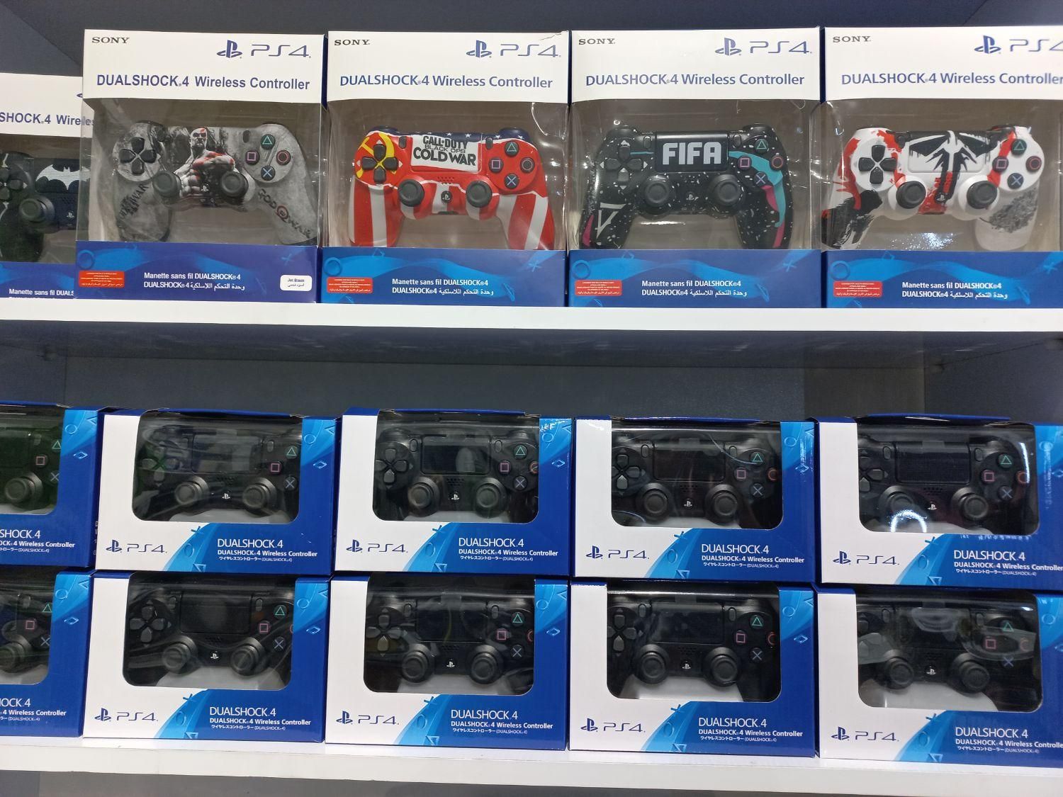 فروش دسته اصلی و طرح اصلی پلی۴ ps4|کنسول، بازی ویدئویی و آنلاین|شیراز, شهرک ایثار|دیوار